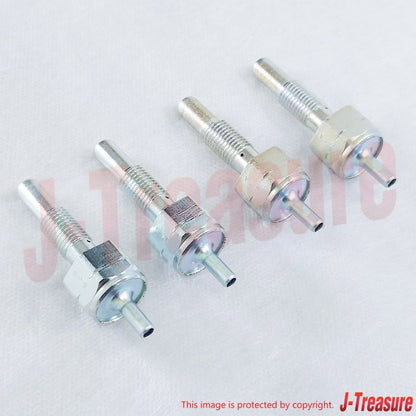 MAZDA RX-8 SE3P 04-08 Genuine Oil Injector Squirter Bolt Connector 4pcs Set OEM