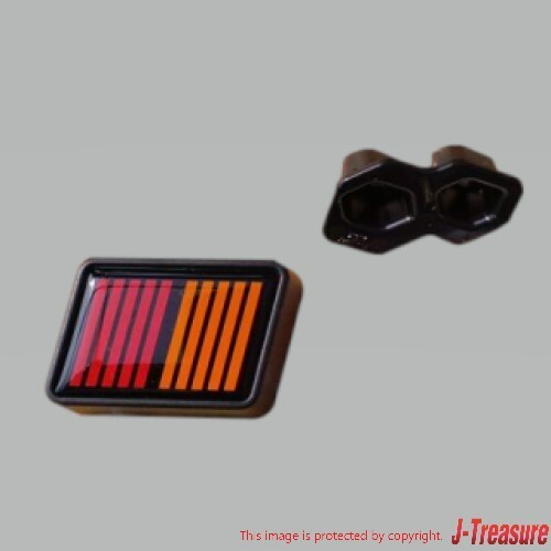 MITSUBISHI LANCER Evolution Genuine Ralliart Emblem Set 7450A309 7450A527 OEM