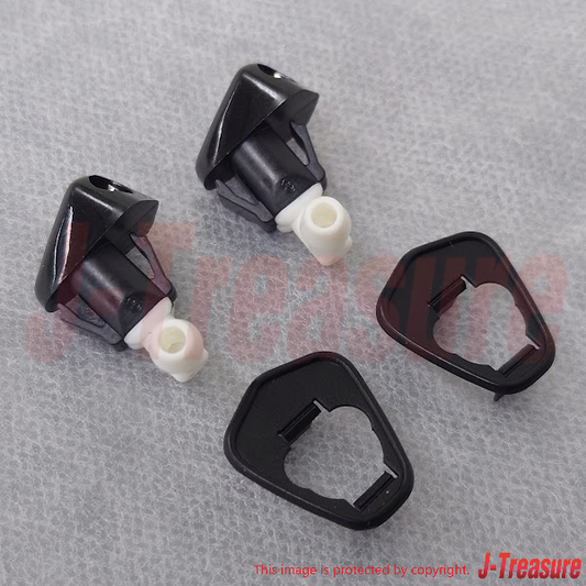 HONDA CIVIC EF EG 88-97 Genuine Front Windshield Washer Nozzle & Base Set