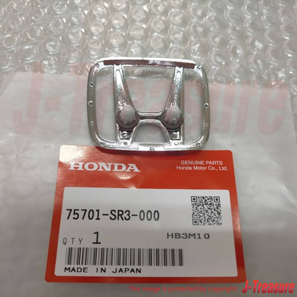 HONDA CIVIC SiR EG6 EG4 1992-1995 3 Door Genuine Front & Rear "H" Emblem Set OEM
