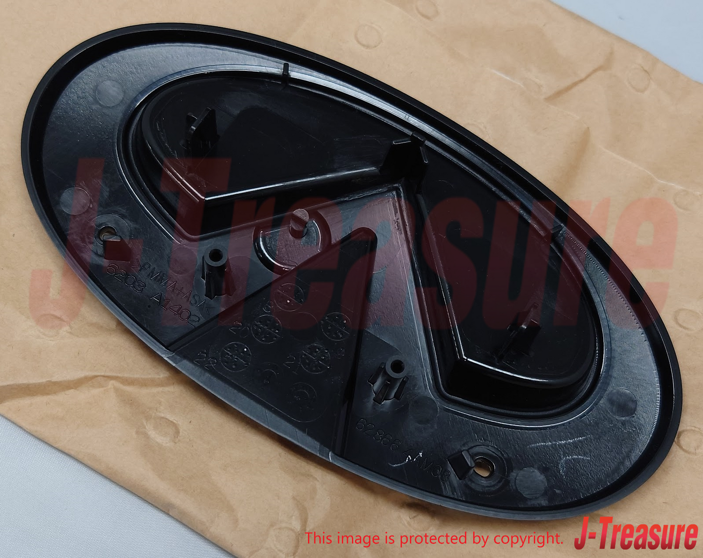 NISSAN INFINITI Q70 Y51 14-19 Genuine Front Emblem Bracket 62866-4AM0B OEM