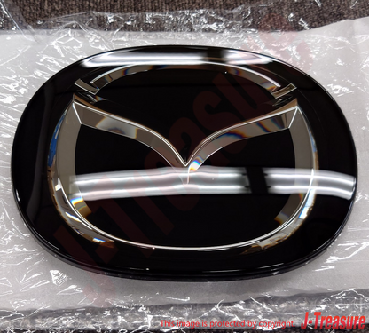 MAZDA CX-5 KF 2022-2023 Genuine Front Emblem & Emblem Mount Bracket Set OEM