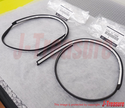 MAZDA RX-7 RX7 FC3S Genuine Rear Tail Light Lamp Weather Strips Right & Left OEM
