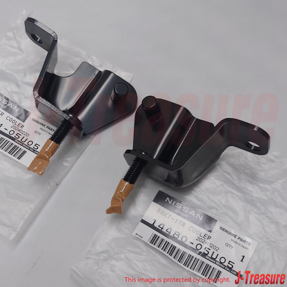 NISSAN SKYLINE GT-R R32 R33 89-98 Genuine Intercooler Bracket RH & LH Set OEM