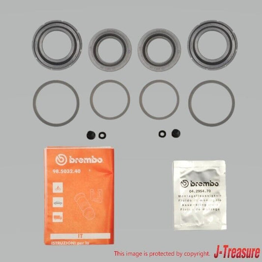 MITSUBISHI LANCER EVO 10 08-15 Genuine Front Brake Caliper Seal Kit 4605A571 OEM