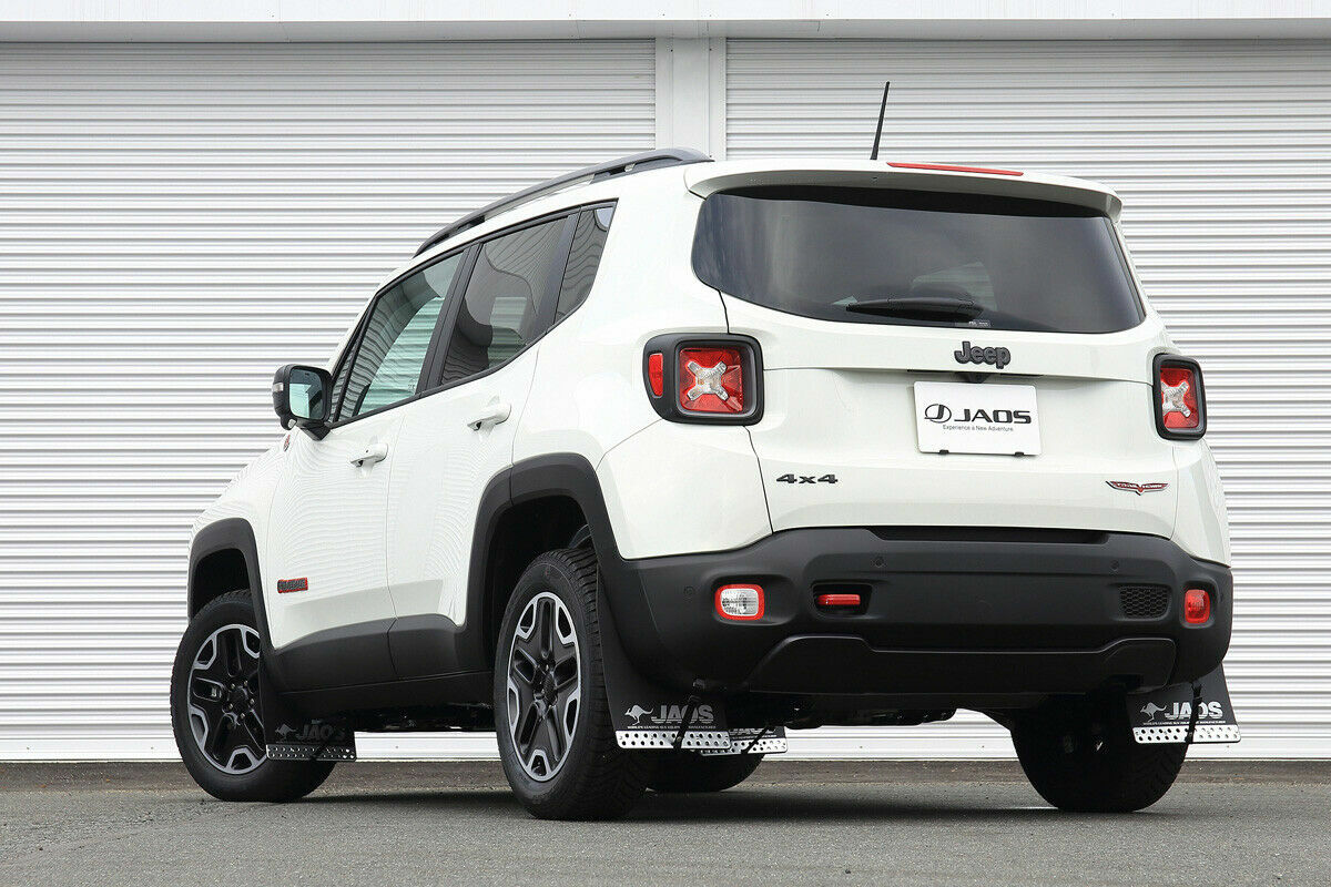 JAOS Mud Flap Splash Guard Black 2pcs RAV4 CH-R ESCUDO VITARA CX-5 OUT LANDER