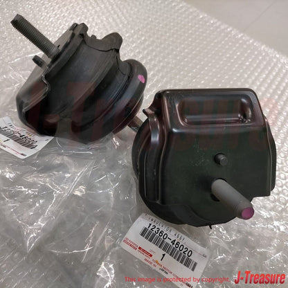 TOYOTA SOARER LEXUS SC300 SC400 Genuine 1JZ-GTE 2JZ-GTE Engine Mount x2 Set OEM