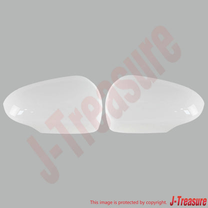 TOYOTA PRIUS C 2011-2019 NHP10 Genuine Cover Outer Mirror White RH & LH Set OEM