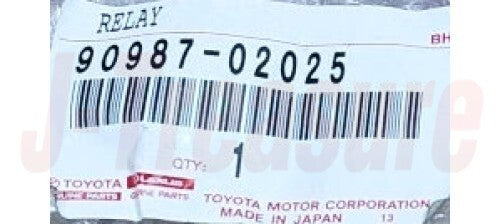 TOYOTA CELICA ZZT230 ZZT231 2003-2005 Genuine Headlamp Relay 90987-02025 OEM