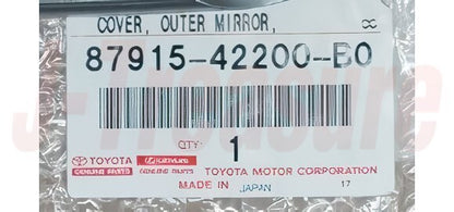 TOYOTA RAV4 AXAA52 19-24 Genuine Outer Mirror Cover Silver RH 87915-42200-B0 OEM