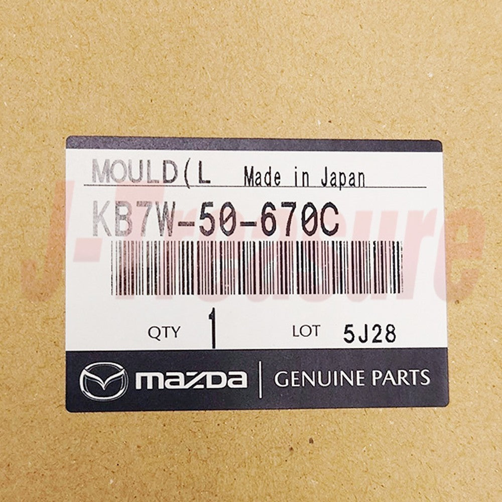 MAZDA CX-5 KF 2017-2024 Genuine Rear Door Beltline Molding LH KB7W-50-670C OEM