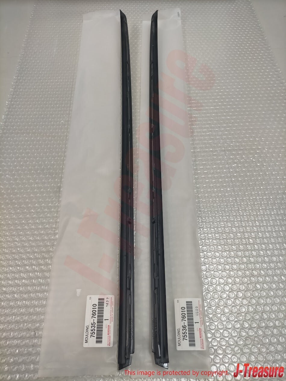 LEXUS CT200h ZWA10 11-17 Genuine Outside Windshield Moulding RH & LH Set OEM