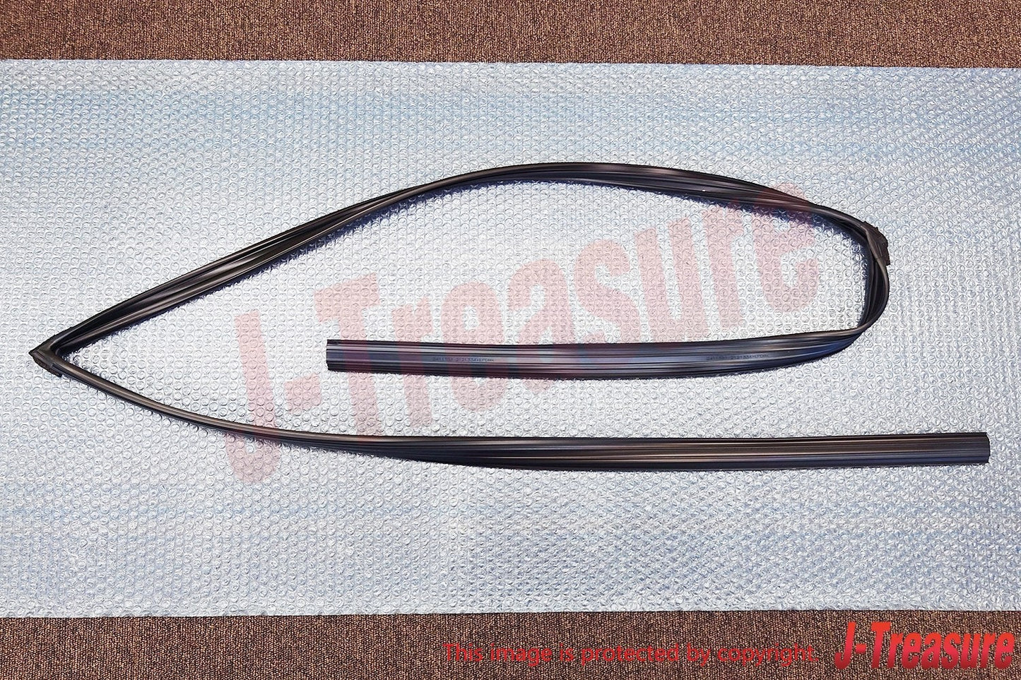 TOYOTA LAND CRUISER UZJ100 '98-07 Genuine Front Door Glass Run RH & LH Set OEM