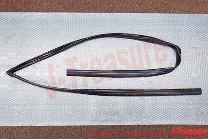 TOYOTA LAND CRUISER UZJ100 '98-07 Genuine Front Door Glass Run RH & LH Set OEM