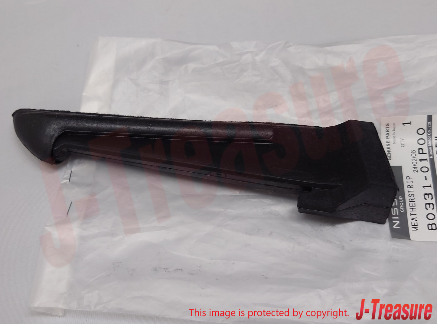 NISSAN 300ZX Z31 84-89 Genuine Front Door Corner Rubber RH LH 80331-01P00 x2 Set