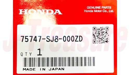 HONDA ACTY TRUCK HA3 Genuine Maximum Load Capacity 350kg Sticker 75747-SJ8-000ZD