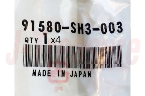 HONDA CIVIC EF# EY# '91-90 Genuine Front Position Holder 91580-SH3-003 x4 Set