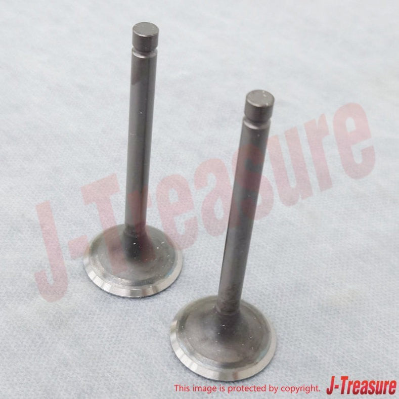 KAWASAKI KLR650 KL650A KL650E '87-10 Genuine Exhaust Valve 12005-1085 x2 Set OEM
