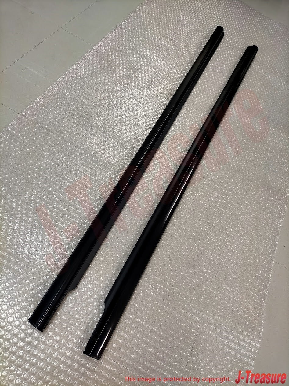 NISSAN 240SX S13 89-94 Genuine Front Door Outside Molding Right & Left Set OEM