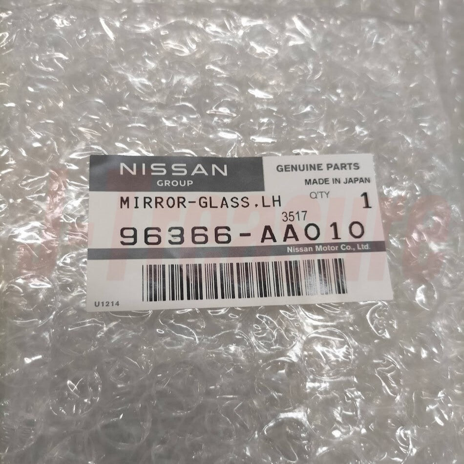 NISSAN SKYLINE BNR34 GT-R ER34 HR34 R34 Genuine Side Mirror Glass Left Side OEM