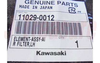 KAWASAKI W800 EJ800 2020-2024 Genuine Air Filter Element Assy RH & LH Set OEM