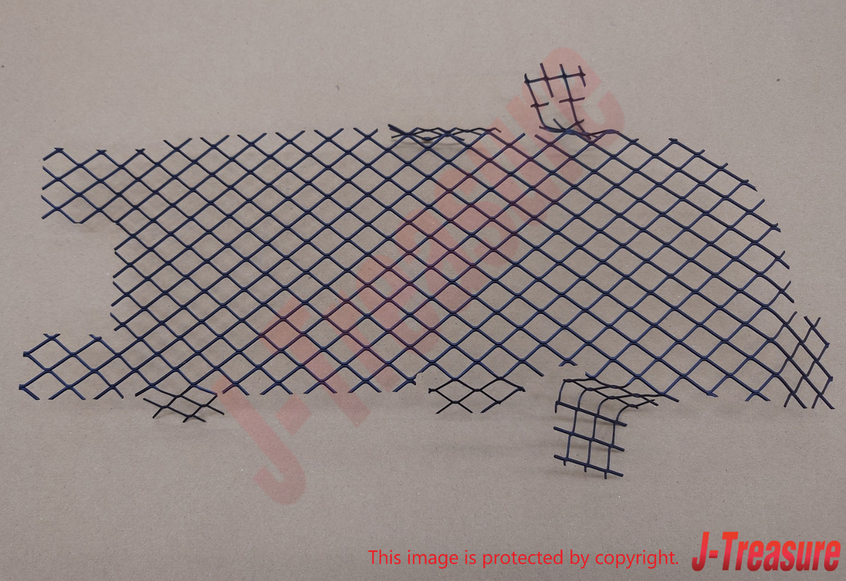 MITSUBISHI LANCER Evo 9 CT9A 2006 Genuine Front Bumper Mesh Net RH 6402A024 OEM