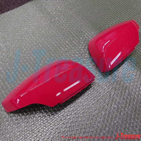 SUBARU WRX STI VA Genuine Door Mirror cover Cherry Red RH & LH set OEM