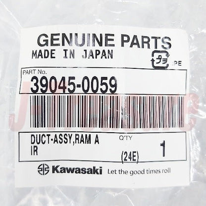 KAWASAKI NINJA ZX-6R ZX636 2019-2024 Genuine Ram Air Duct Assy 39045-0059 OEM