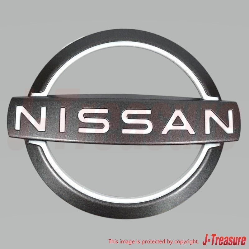 NISSAN 370Z RZ34 Genuine Front Bumper Cover Emblem 62890-6GP0A OEM