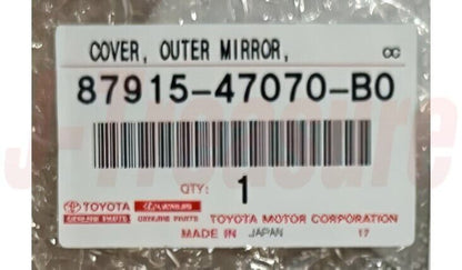 TOYOTA PRIUS ZVW30 10-15 Genuine Outer Mirror Cover RH 87915-47020-B0 OEM