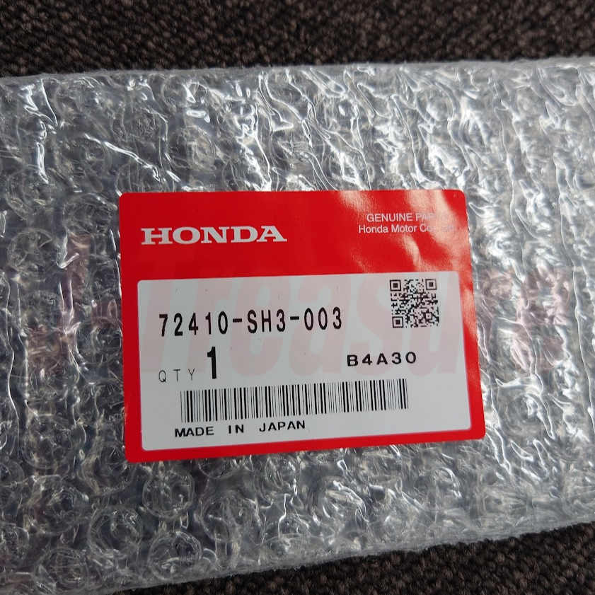 HONDA CIVIC EF9 1988-1989 Genuine Front Door Window Molding Right & Left Set OEM