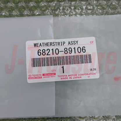 TOYOTA 4RUNNER VZN130 90-95 Genuine Fr/Door Glass Outer Weatherstrip RH & LH Set
