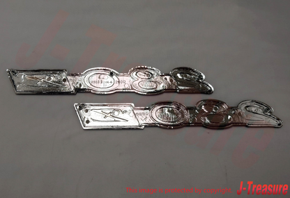 NISSAN 280Z S30 DATSUN Genuine Fender Side Emblem 98811-N4200 x2 Set OEM