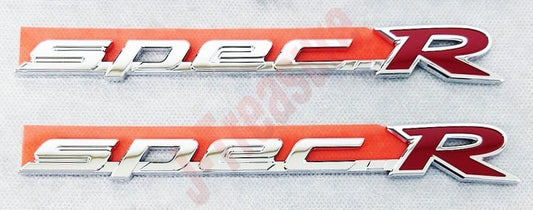 NISSAN SILVIA S15 Genuine Side "Spec R" Emblem Badge Chrome Set 78896-91F01 OEM