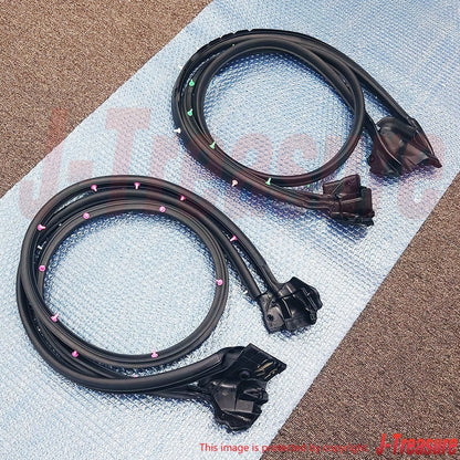 SUBARU FORESTER SG5 2003-2008 Genuine Front Door Weather Strip RH & LH Set OEM