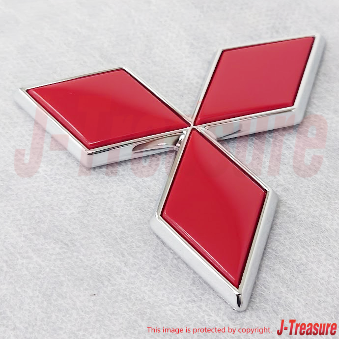 MITSUBISHI LANCER Evo 6 CP9A Genuine Three-Dia Rear Emblem MR108682 OEM