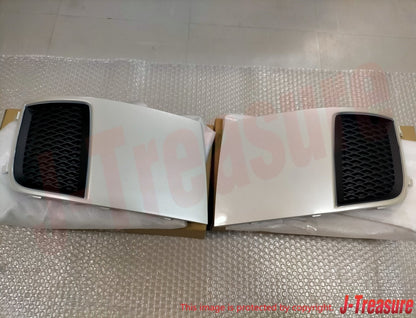 SUBARU IMPREZA WRX STI GR GV 11-14 Genuine Fog Light Cover RH & LH Set "37J" OEM
