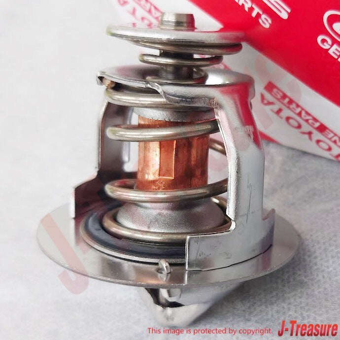 TOYOTA CAMRY ASV50 06-11 Genuine Engine Coolant Thermostat & GASKET set OEM