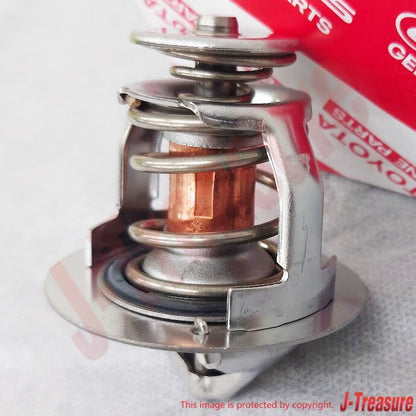 TOYOTA CAMRY ASV50 06-11 Genuine Engine Coolant Thermostat & GASKET set OEM