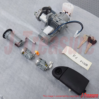 MAZDA RX-7 FD3S Genuine Ignition Key Cylinder Set 4 Seater F132-09-010B OEM