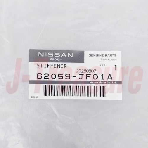 NISSAN GT-R R35 2009-2010 Genuine Front Bumper Side Stiffener LH 62059-JF01A OEM