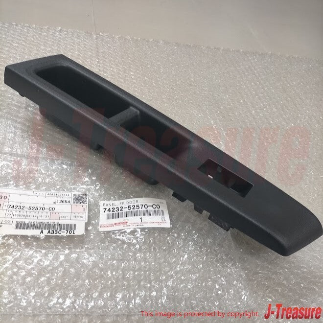 TOYOTA VITZ 2010-2014 RHD Genuine Front Armrest Upper Panel Right & Left Set OEM