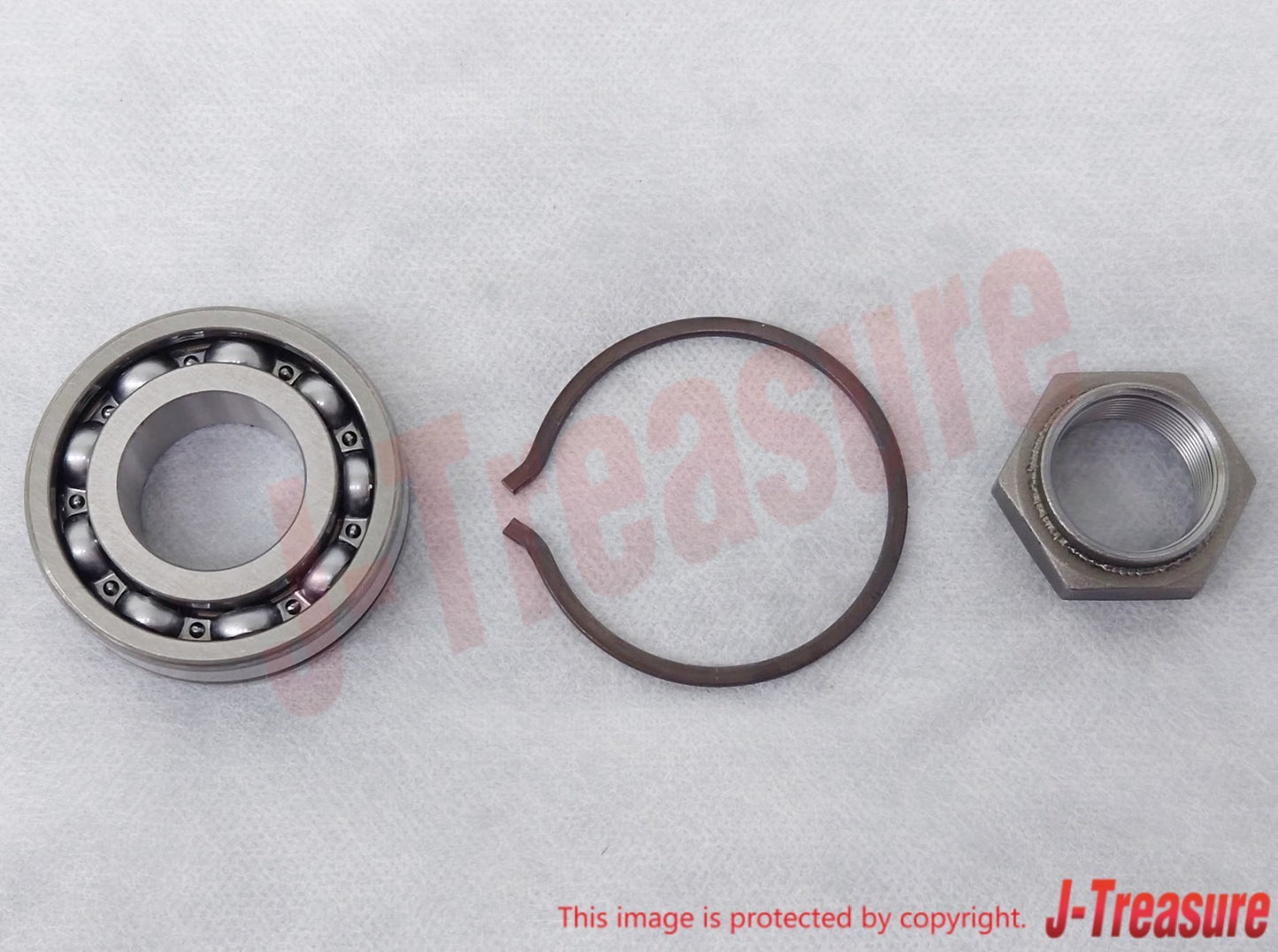 HONDA ACURA INTEGRA DC2 92-01 Genuine Ball Bearing & Snap Ring & Nut Set OEM