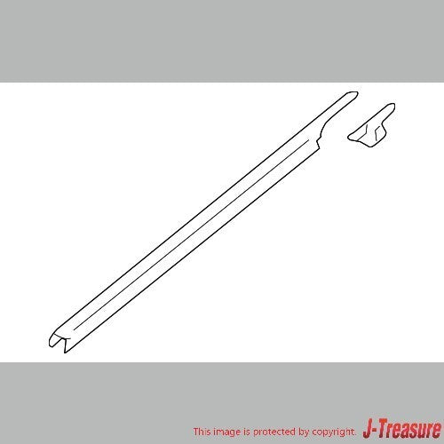 MAZDA RX-8 SE3P 2004-2011 Genuine Front Belt Line Molding RH & LH Set OEM