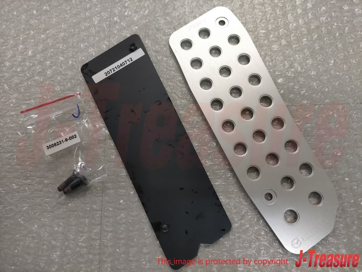 MAZDA MX-5 MX5 MIATA ND ROADSTER ND5RC Genuine Aluminum Pedal & Footrest Set OEM