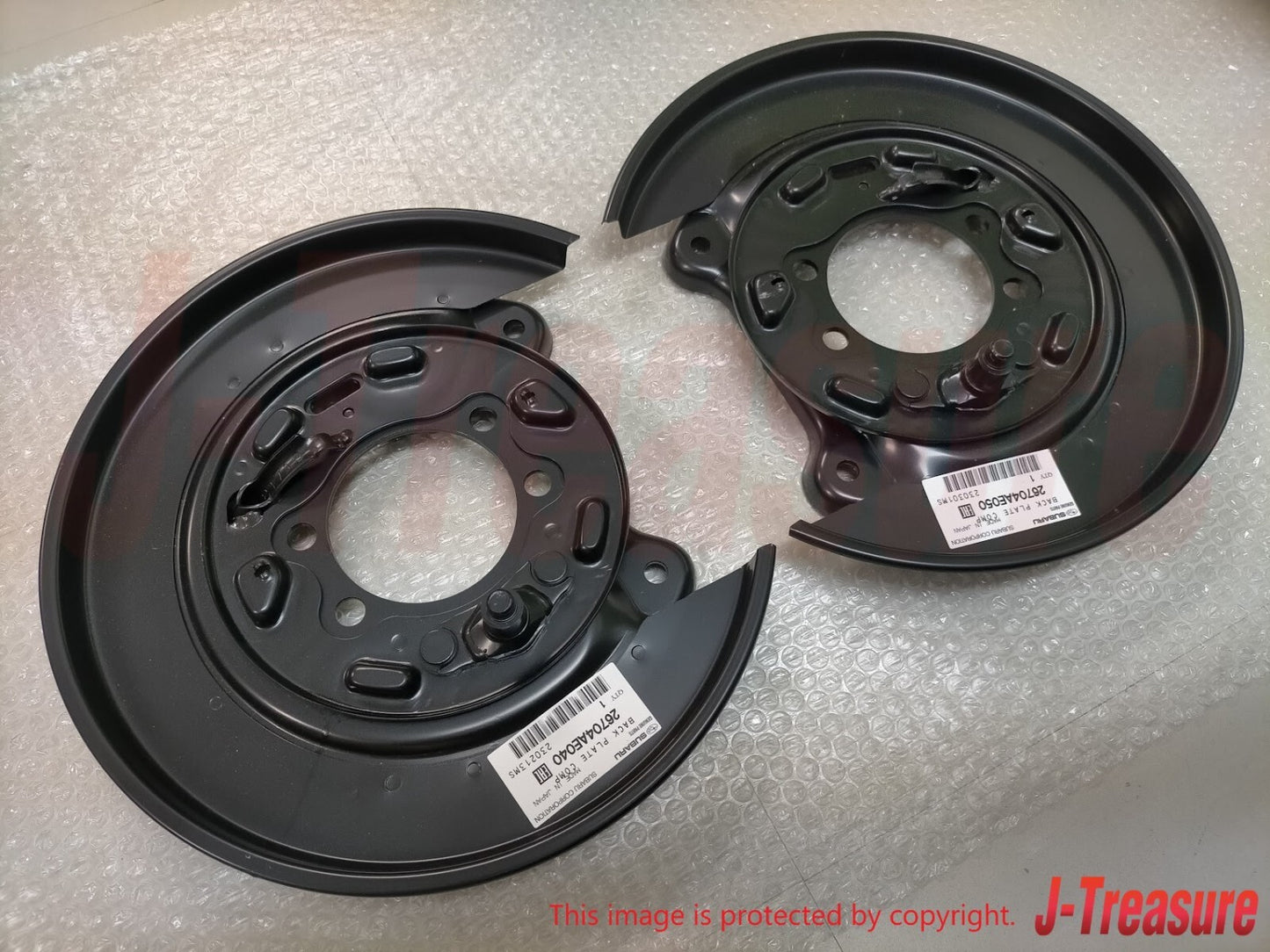 SUBARU LEGACY BH5 00-09 Genuine Rear Brake Splash Shield RH & LH Set OEM