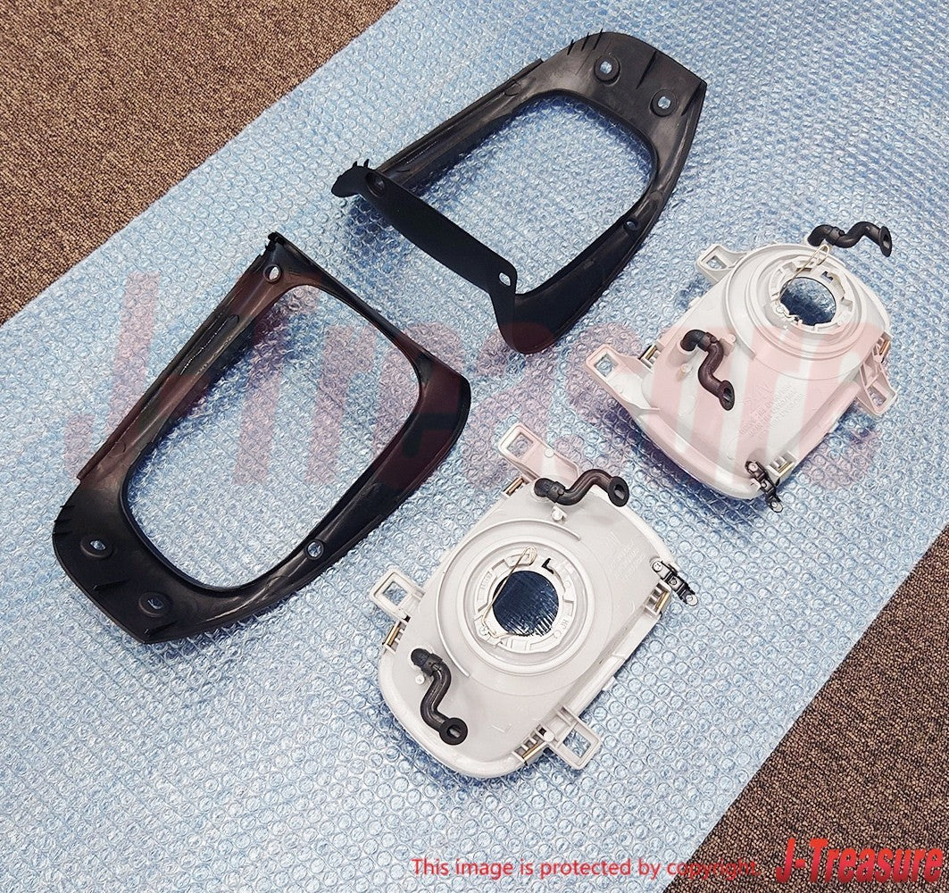 MAZDA RX-7 FD3S Genuine Headlamp Bezel Trim & Lamp Unit Right & Left Set OEM RHD