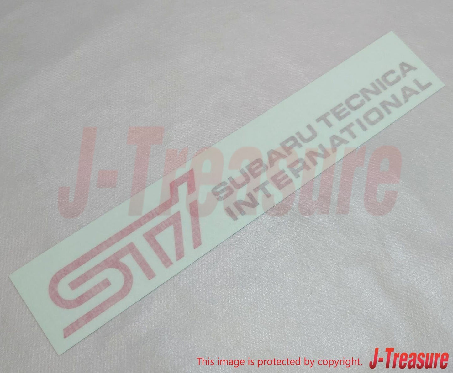 SUBARU Genuine Logo Sticker "Subaru Tecnica International" STSG14100310 OEM