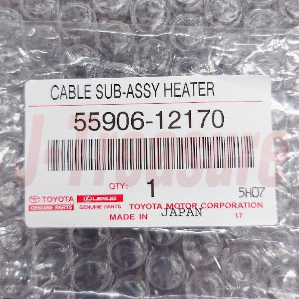 TOYOTA COROLLA AE86 84-85 Genuine Air Conditioning Control Cable 4piece set RHD