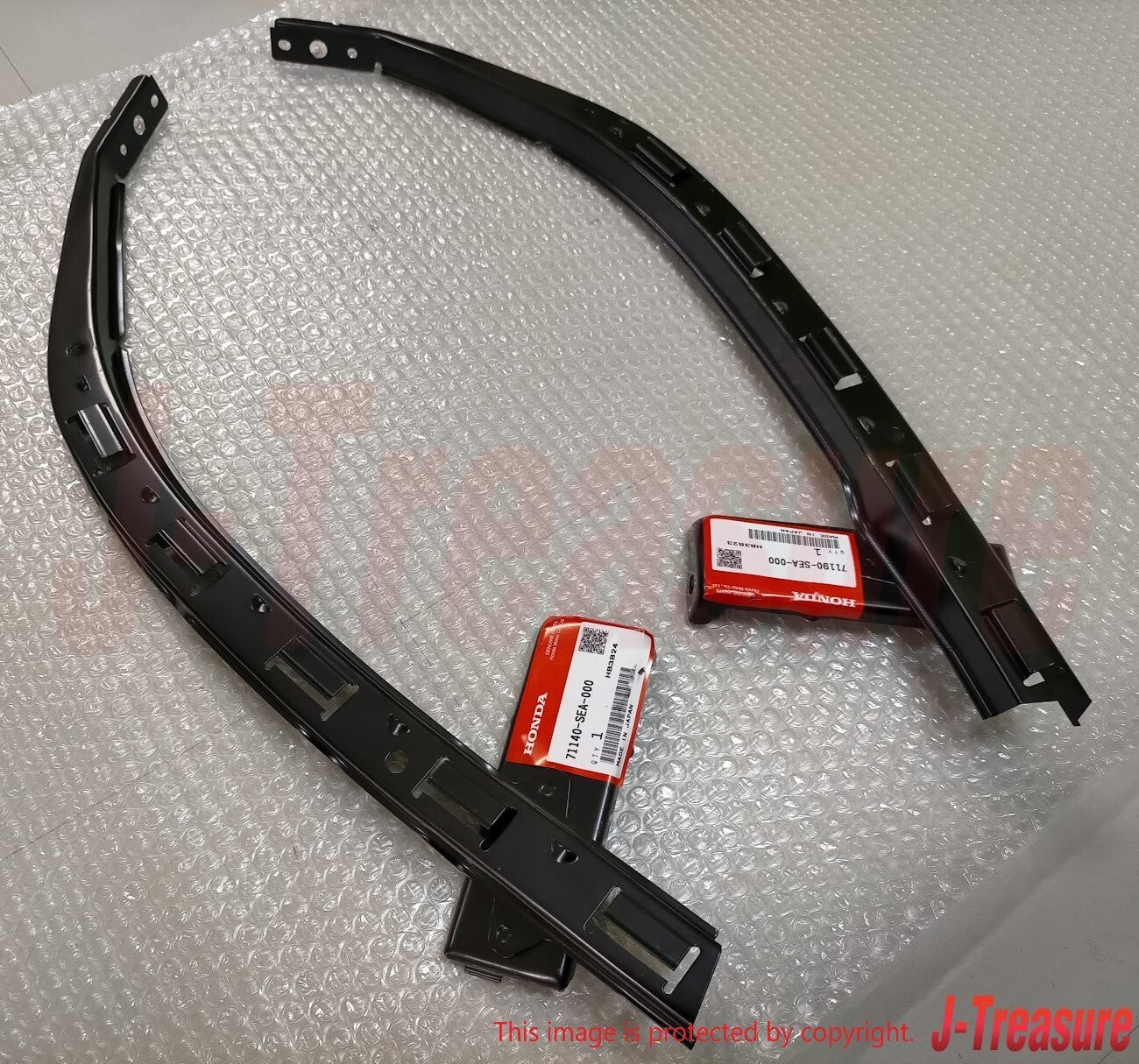 HONDA ACCORD CL7 ACURA TSX 04-08 Genuine Headlight Lamp Bracket RH & LH Set OEM